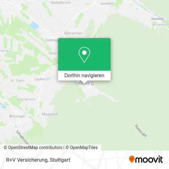 R+V Versicherung Karte