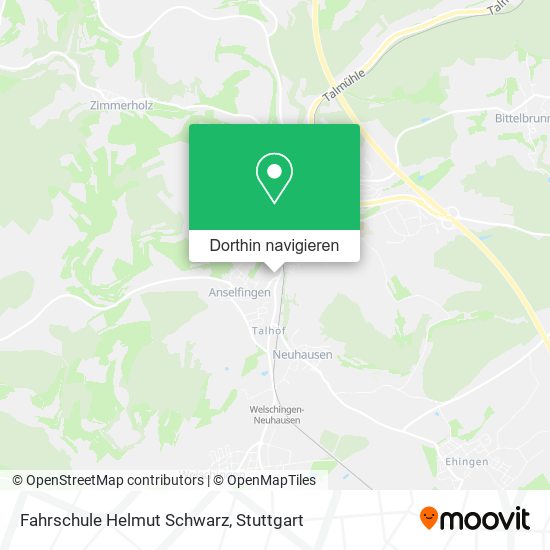 Fahrschule Helmut Schwarz Karte