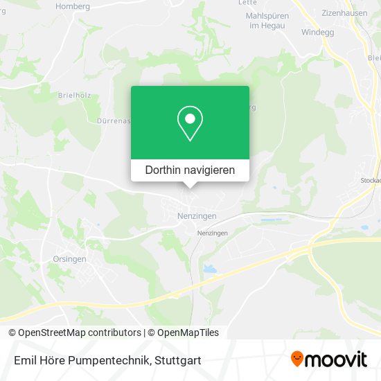 Emil Höre Pumpentechnik Karte