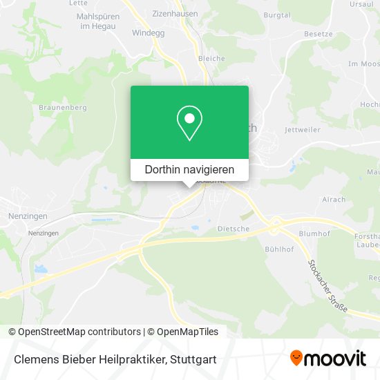 Clemens Bieber Heilpraktiker Karte