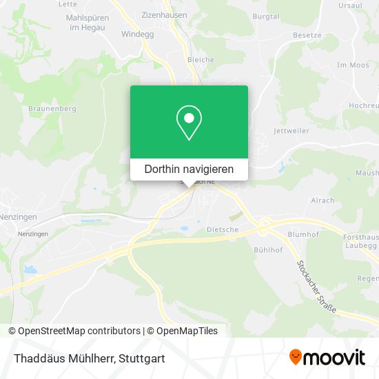 Thaddäus Mühlherr Karte