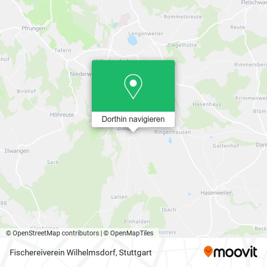 Fischereiverein Wilhelmsdorf Karte