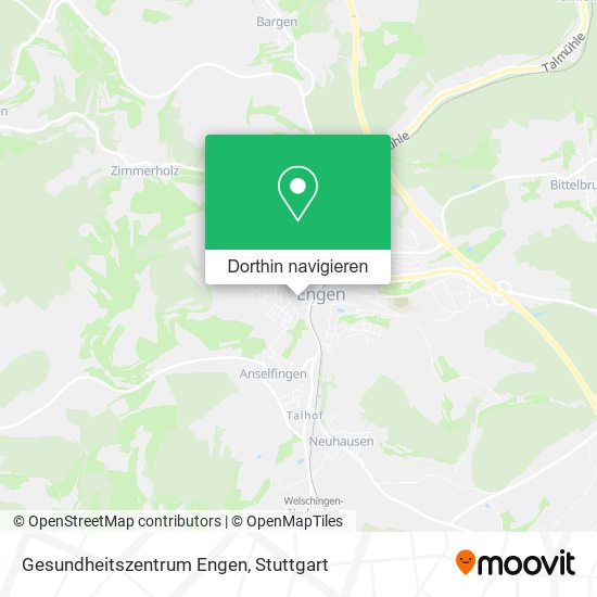 Gesundheitszentrum Engen Karte