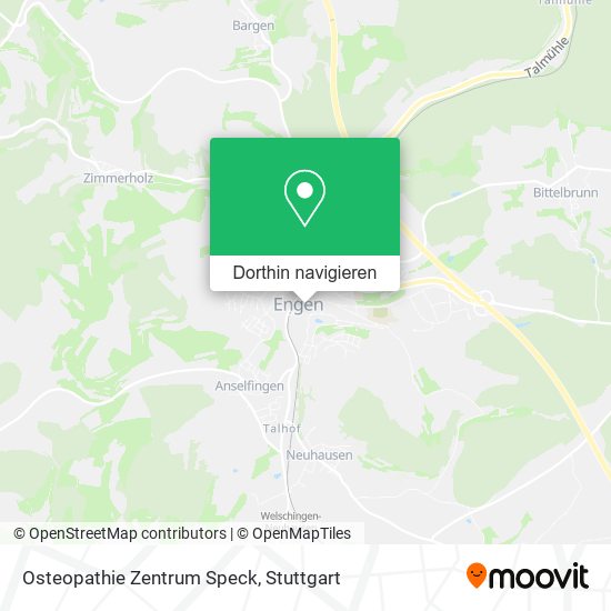 Osteopathie Zentrum Speck Karte