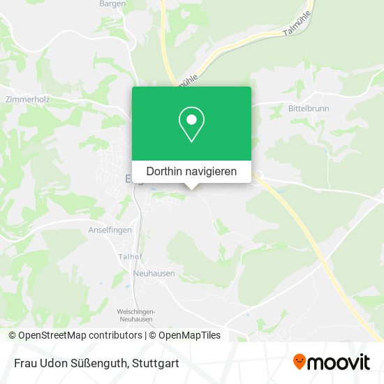 Frau Udon Süßenguth Karte