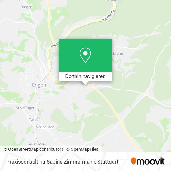Praxisconsulting Sabine Zimmermann Karte