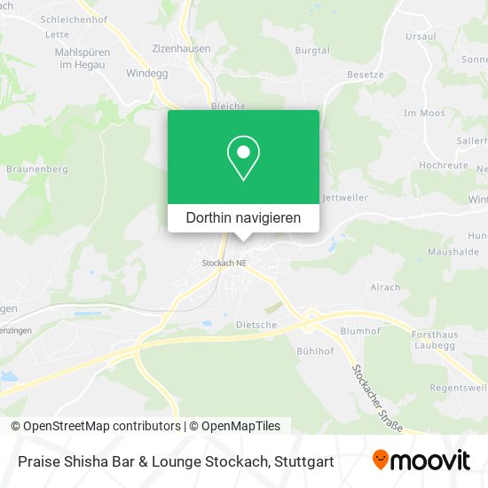 Praise Shisha Bar & Lounge Stockach Karte