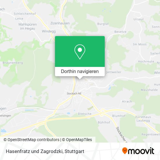 Hasenfratz und Zagrodzki Karte