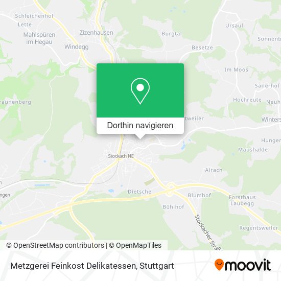 Metzgerei Feinkost Delikatessen Karte