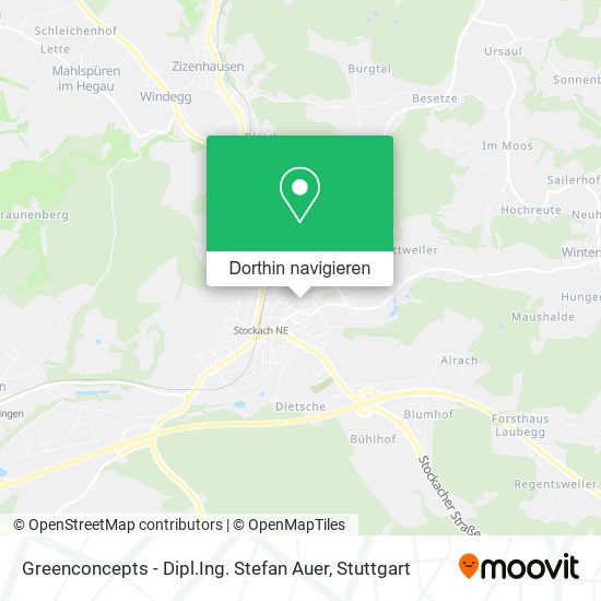Greenconcepts - Dipl.Ing. Stefan Auer Karte