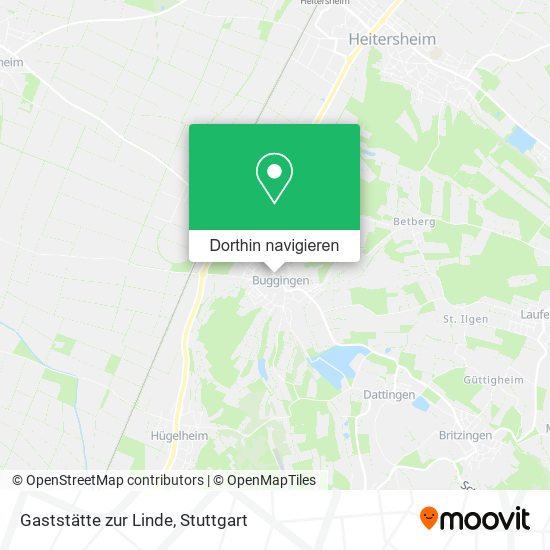 Gaststätte zur Linde Karte