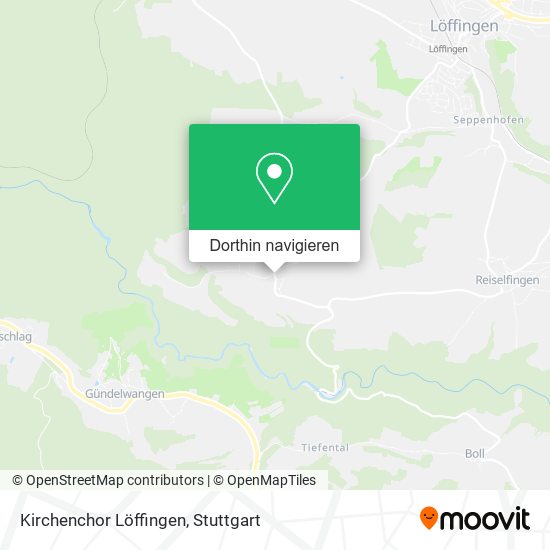 Kirchenchor Löffingen Karte
