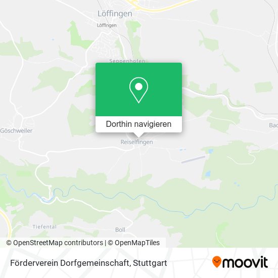 Förderverein Dorfgemeinschaft Karte