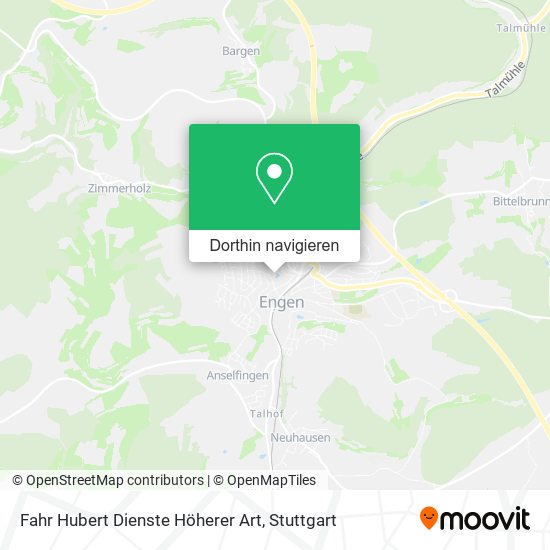 Fahr Hubert Dienste Höherer Art Karte