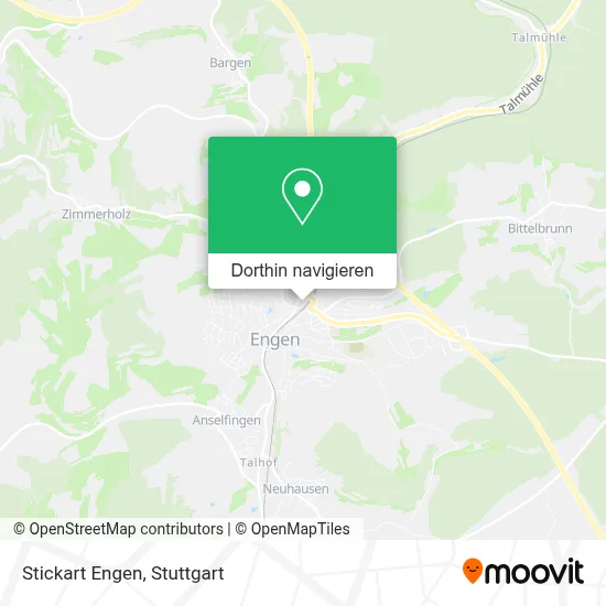 Stickart Engen Karte