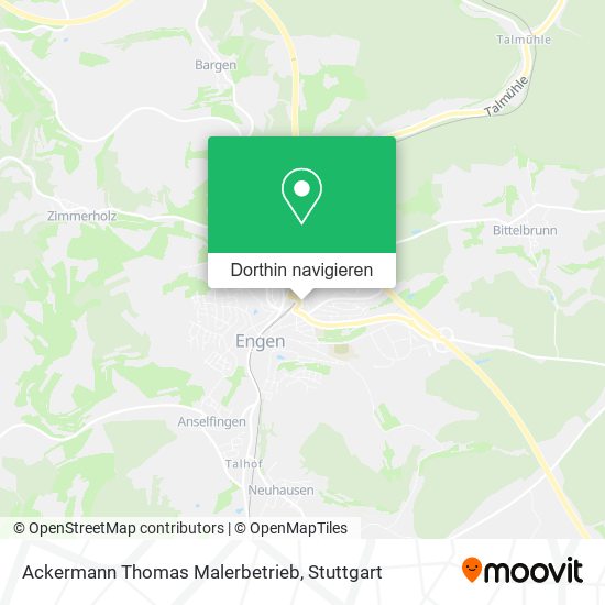 Ackermann Thomas Malerbetrieb Karte