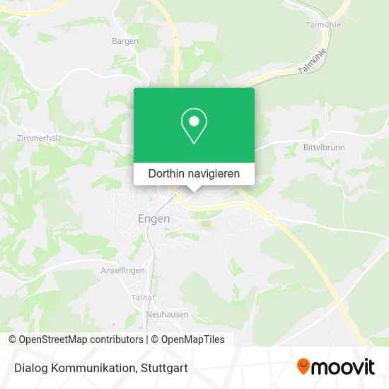 Dialog Kommunikation Karte