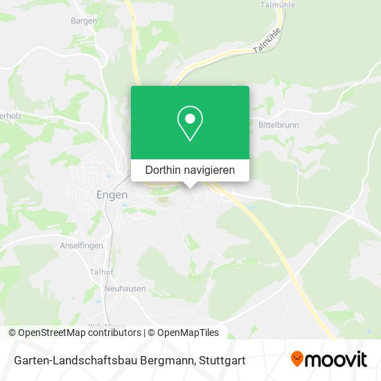 Garten-Landschaftsbau Bergmann Karte