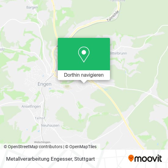 Metallverarbeitung Engesser Karte