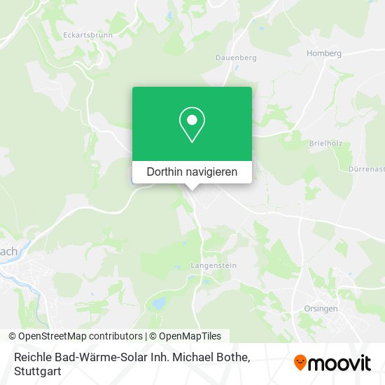 Reichle Bad-Wärme-Solar Inh. Michael Bothe Karte