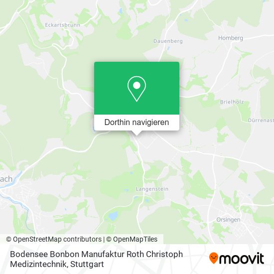 Bodensee Bonbon Manufaktur Roth Christoph Medizintechnik Karte