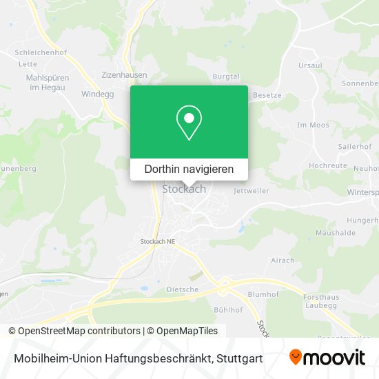 Mobilheim-Union Haftungsbeschränkt Karte