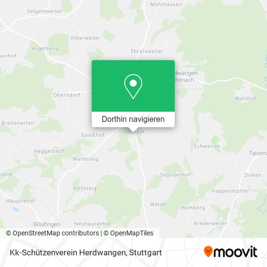 Kk-Schützenverein Herdwangen Karte