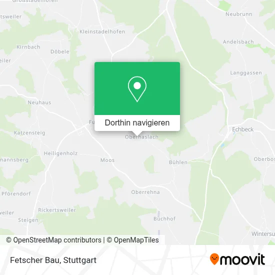 Fetscher Bau Karte
