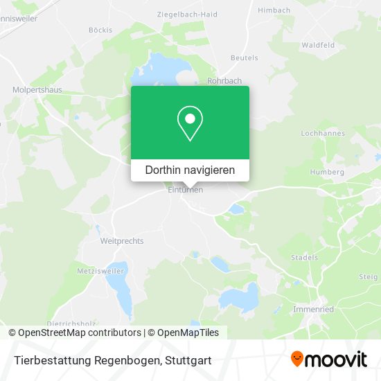 Tierbestattung Regenbogen Karte