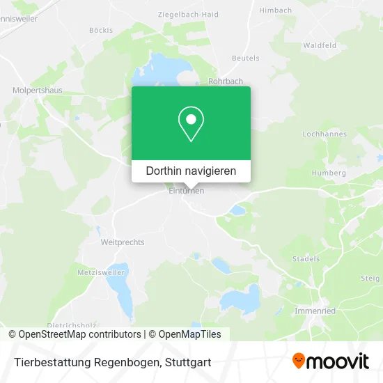 Tierbestattung Regenbogen Karte