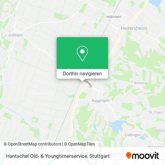 Hantschel Old- & Youngtimerservice Karte