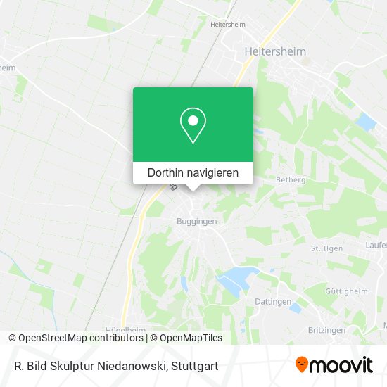 R. Bild Skulptur Niedanowski Karte