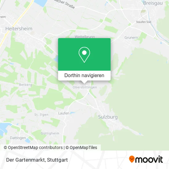 Der Gartenmarkt Karte