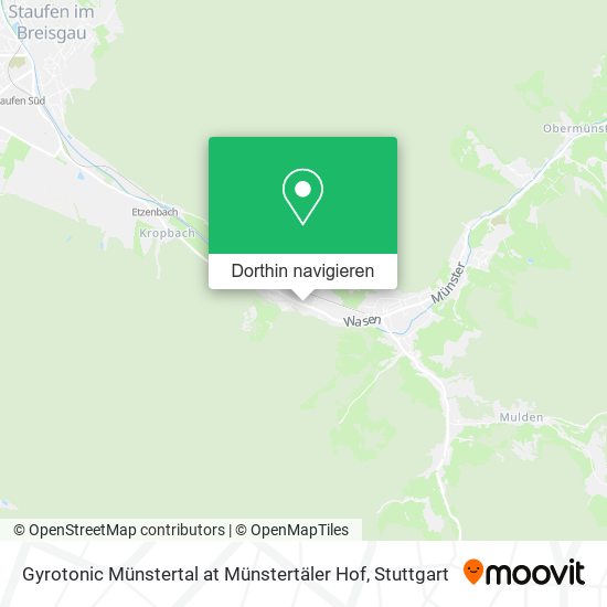 Gyrotonic Münstertal at Münstertäler Hof Karte