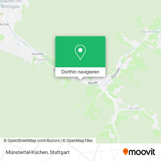 Münstertal-Küchen Karte