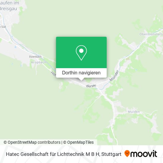 Hatec Gesellschaft für Lichttechnik M B H Karte