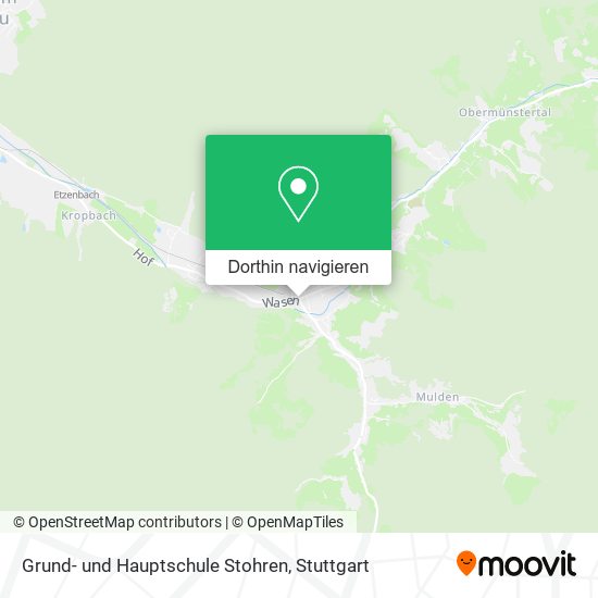Grund- und Hauptschule Stohren Karte