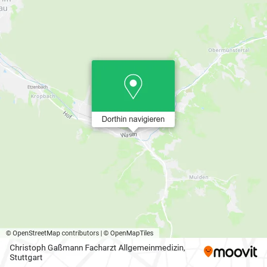 Christoph Gaßmann Facharzt Allgemeinmedizin Karte