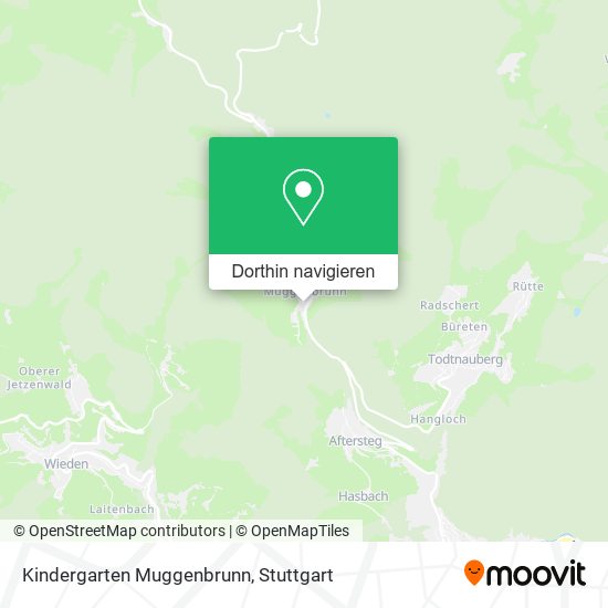 Kindergarten Muggenbrunn Karte
