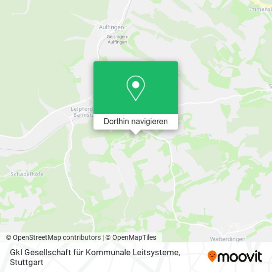 Gkl Gesellschaft für Kommunale Leitsysteme Karte