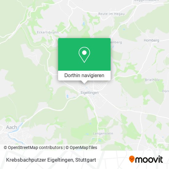Krebsbachputzer Eigeltingen Karte