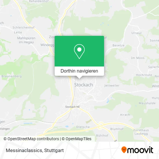 Messinaclassics Karte