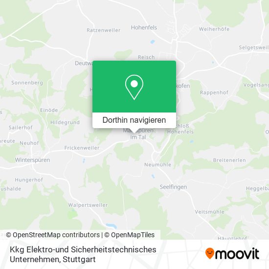 Kkg Elektro-und Sicherheitstechnisches Unternehmen Karte