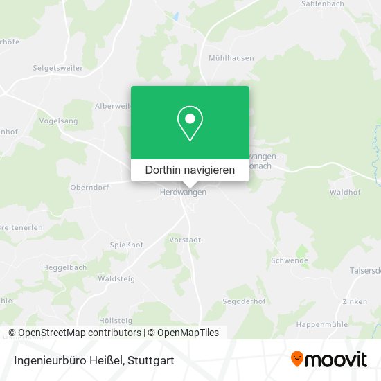 Ingenieurbüro Heißel Karte