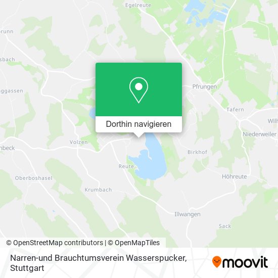 Narren-und Brauchtumsverein Wasserspucker Karte