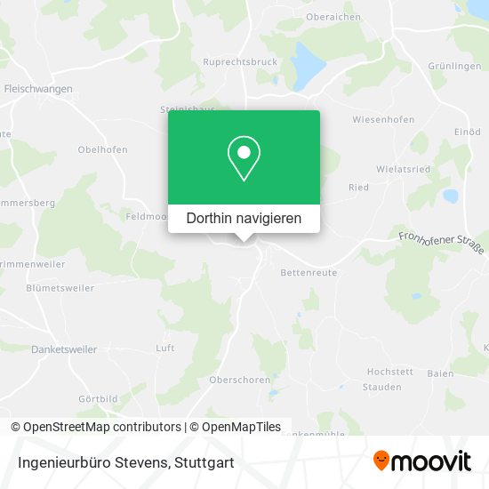 Ingenieurbüro Stevens Karte