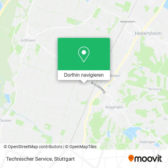 Technischer Service Karte