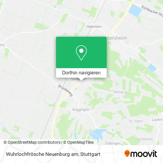 Wuhrlochfrösche Neuenburg am Karte