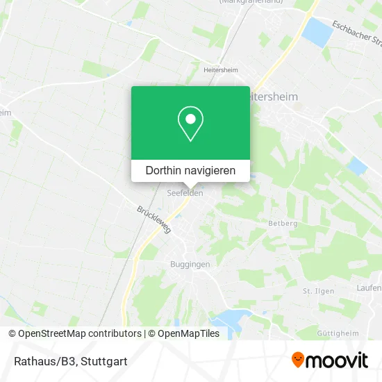 Rathaus/B3 Karte