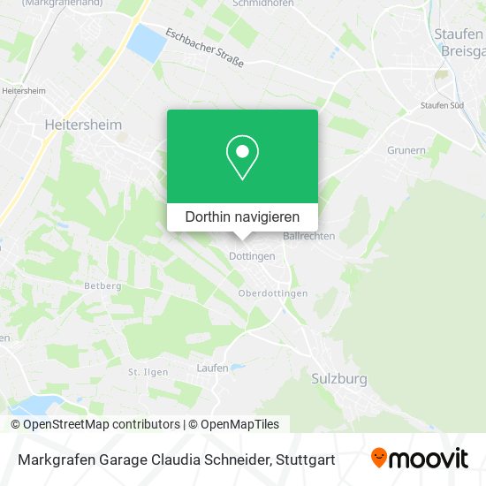 Markgrafen Garage Claudia Schneider Karte